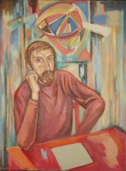 Портрет художника М.Комарова